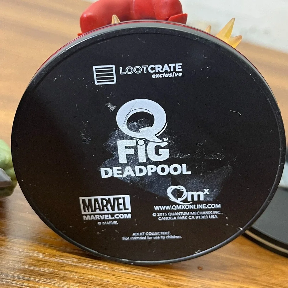 Marvel Q Fig Spider-Man Hulk‎ Deadpool Dr Strange Rocket Racoon and Groot